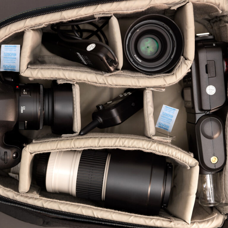 Silica Gel camera bag