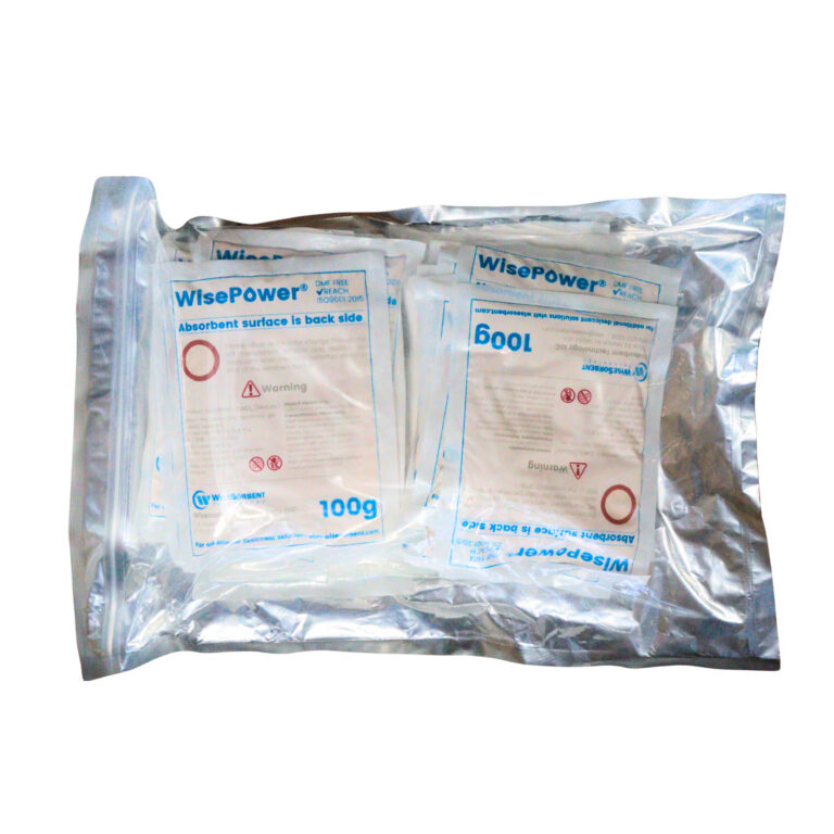 100g High Absorption Indicating Gel Pouch 4 WG 100g Info